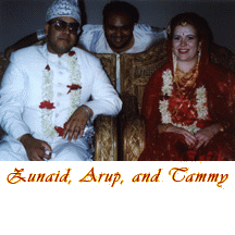 Zunaid, Arup, and Tammy.